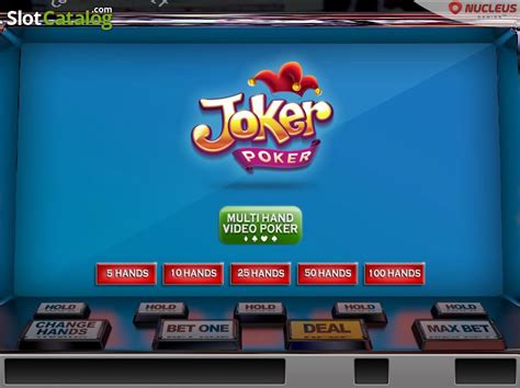 Игра Joker Poker MH (Nucleus)  играть бесплатно онлайн